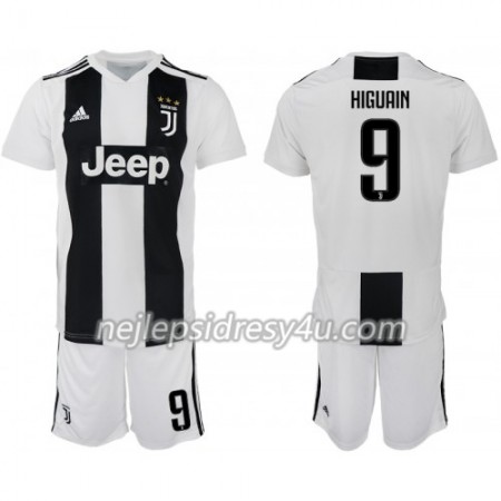 Fotbalový Dres Juventus Higuain 9 Dětské Domácí 2018/19